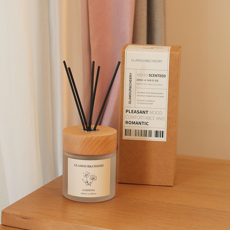 0512-2 Deodorant Gift Reed Diffuser Set Rattan Ball Fragrance Home Office Sun Flower Hotel Spa Aromatherapy Stick Fresh Air Bathroom