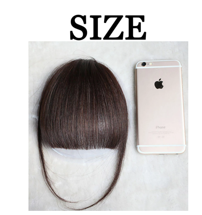 
MUMUPI fake wig Bangs fringe Clip In Bang FAKE hair pieces Front extension Neat for Women girl fake hair