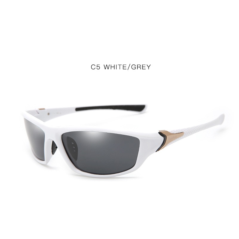 Multi-Color Polarized Sports Sunglasses for Men Women, UV Protection Cycling Fishing Sunglasses, Lightweight Windproof Driving Sunglasses with Multiple Lens Options
