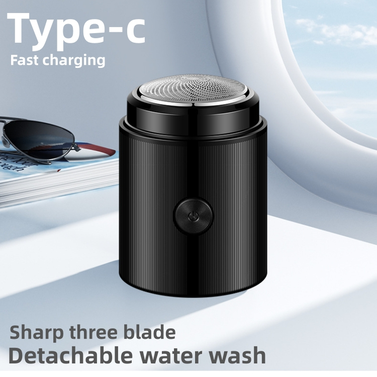 Type-c Fast charging Mini Shaver Men women Electric Razor Small steel cannon portable vehicle Razor Travel portable Detachable water wash CRRSHOP beauty facial care tools Holiday gifts Christmas present 