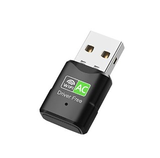 WIFI Adapter USB 2.45.8GHz WIFI Receiver Black