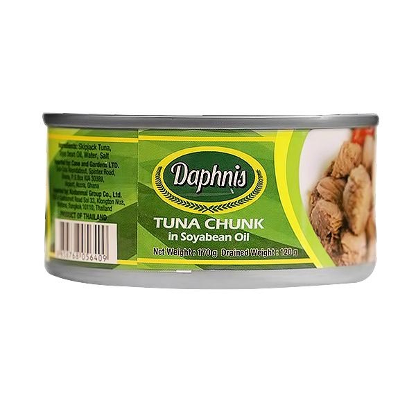  Daphnis Tuna Chunk In Soybean Oil-170g