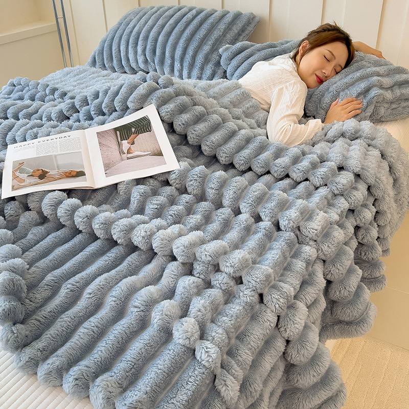 100*150，150*200，180*200，200*230 Plush blanket, Falei blanket, Coral fleece cover blanket, Thickened fleece blanket, Carpet CRRSHOP free shipping 