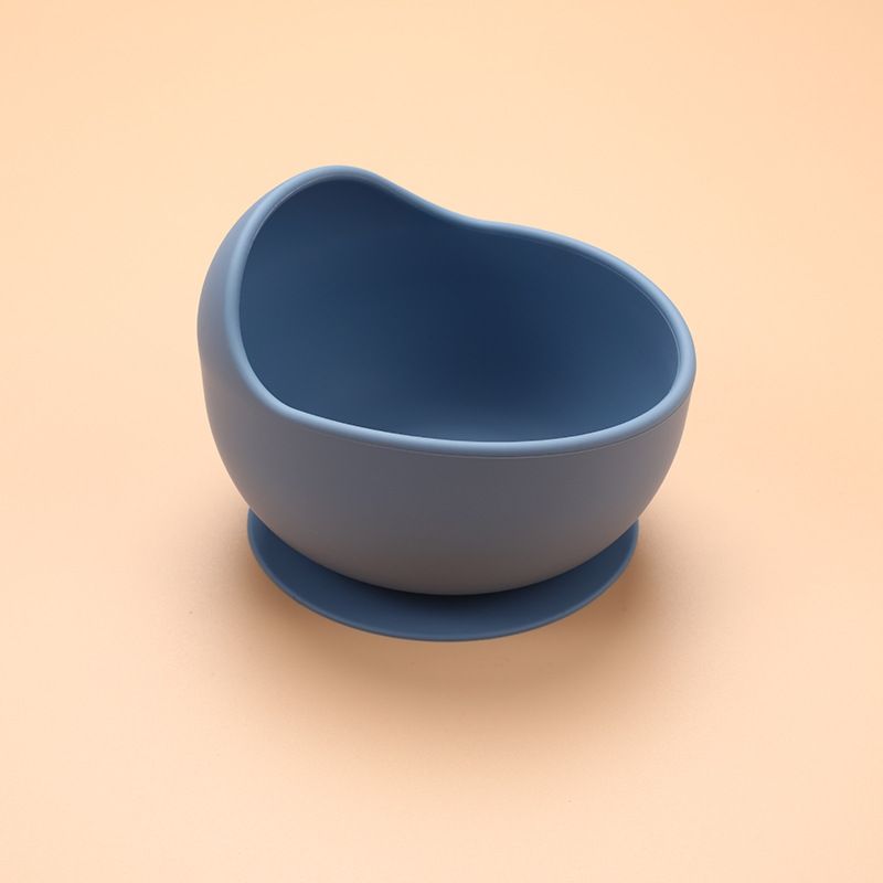 Silicone baby food snail bowl special silicone suction bowl for babies and children tableware AWL654