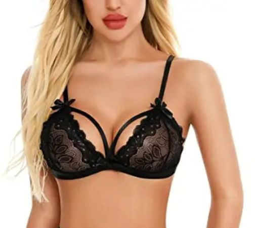 Lace Temptation Bra 2 Set—Women's Sexy Underwear

