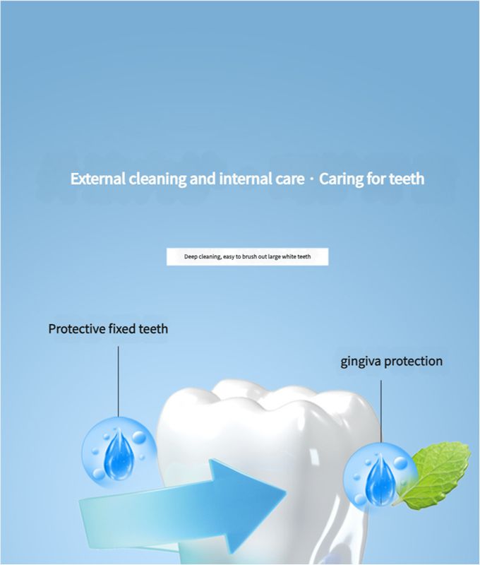SP-6 Probiotics Whitening and Staining Toothpaste Freshens Breath and Improves Yellow Teeth 120g