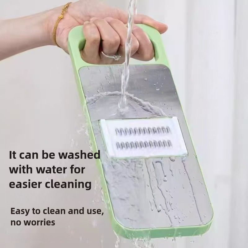 Multifunctional Vegetable Slicer knife, Chopper with 5 Interchangeable Blades,Vegetable cutter chopper