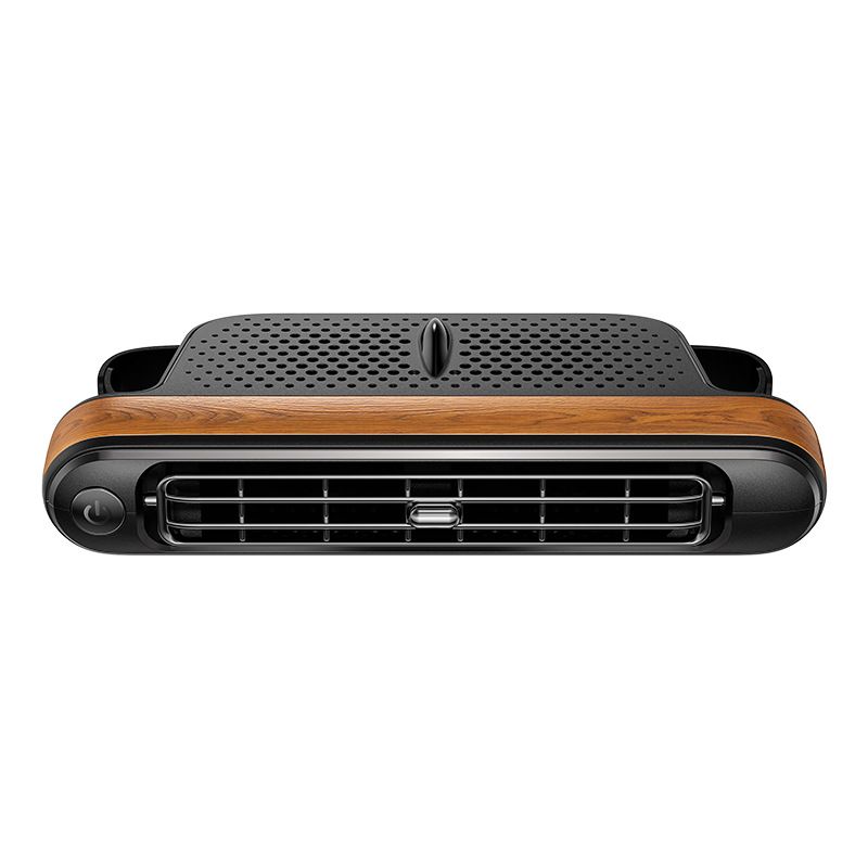 2025 creative new product car seat fan, USB plug-in bladeless rear pillow cooling back seat fan for car.