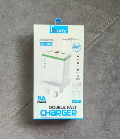 25W DOUBLE FAST CHARGER