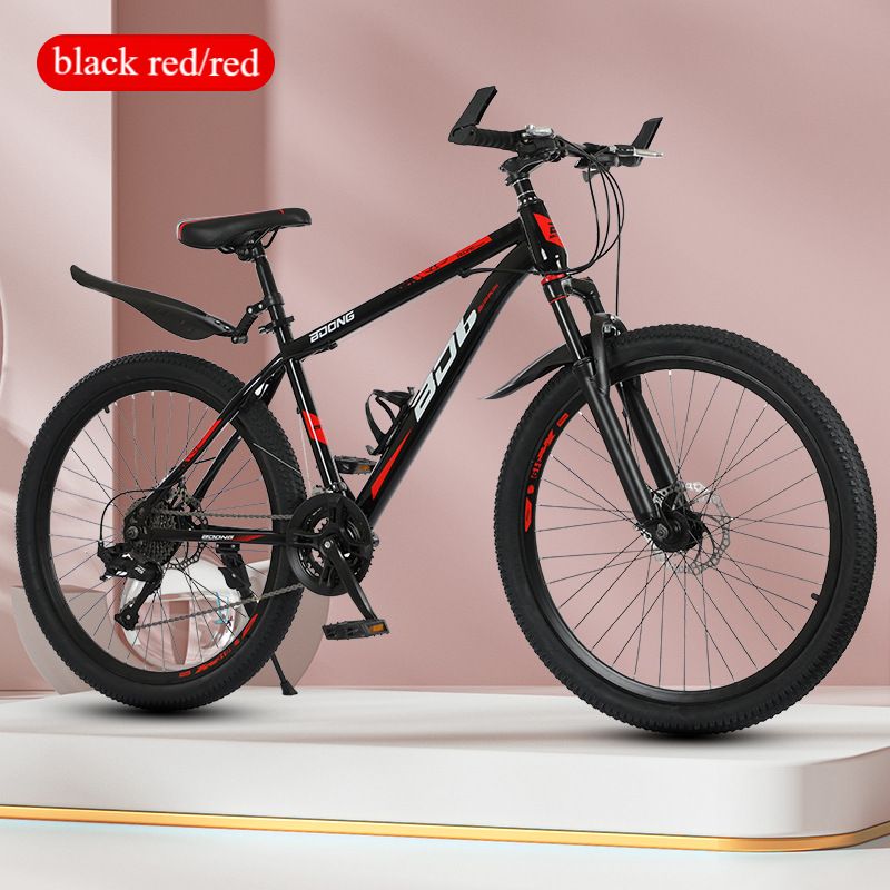 Mountain bike adult 24-inch 26-inch men's variable-speed mountain bike 27-speed men's off-road bicycle