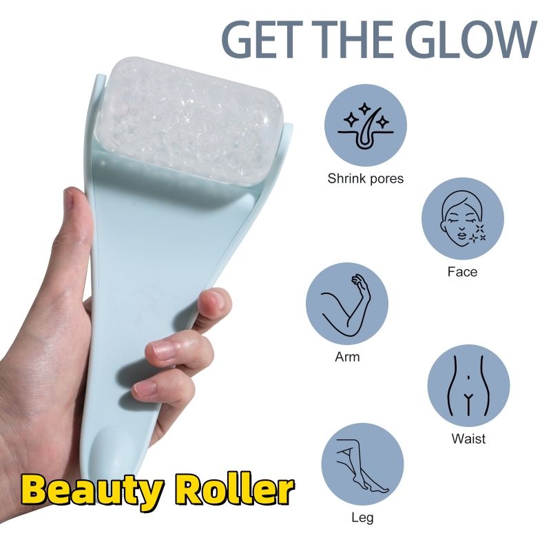 ICE ROLLER facial ice applicator massage lifting beauty tool ice bead roller CRRSHOP Beauty Tools free shipping Beauty Roller