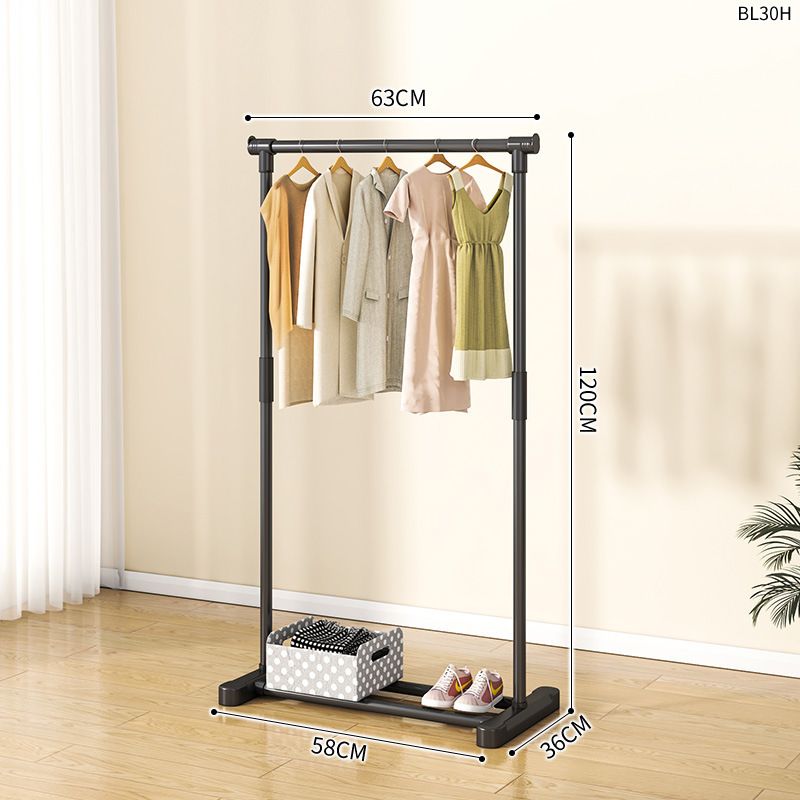 Coat rack, floor standing clothes hanger, movable clothes hanger, balcony drying rack vertical Storage Rack01#