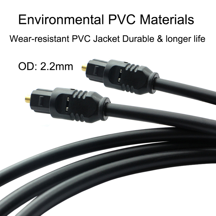3m Durable Digital Optical Audio Cable Toslink Gold Plated SPDIF MD DVD Gold Plated TV Cable