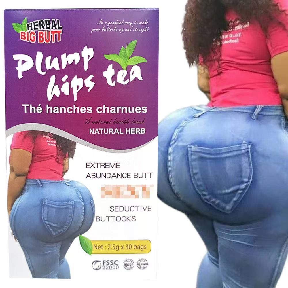 Plump Hips tea Hip big Butt tea Enhancement Buttock customized private label Firming Abundant supplements herbal hip