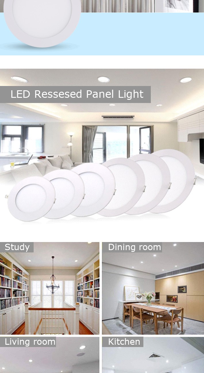 LED Recessed panel Light
