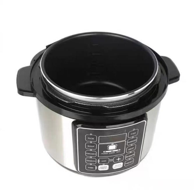 6L Multifunctional Electric Pressure Cooker Digital LED Display Non-Stick Coated Inner Pot Commercial Rice Cooking 10 IN 1 1050W - MES6817