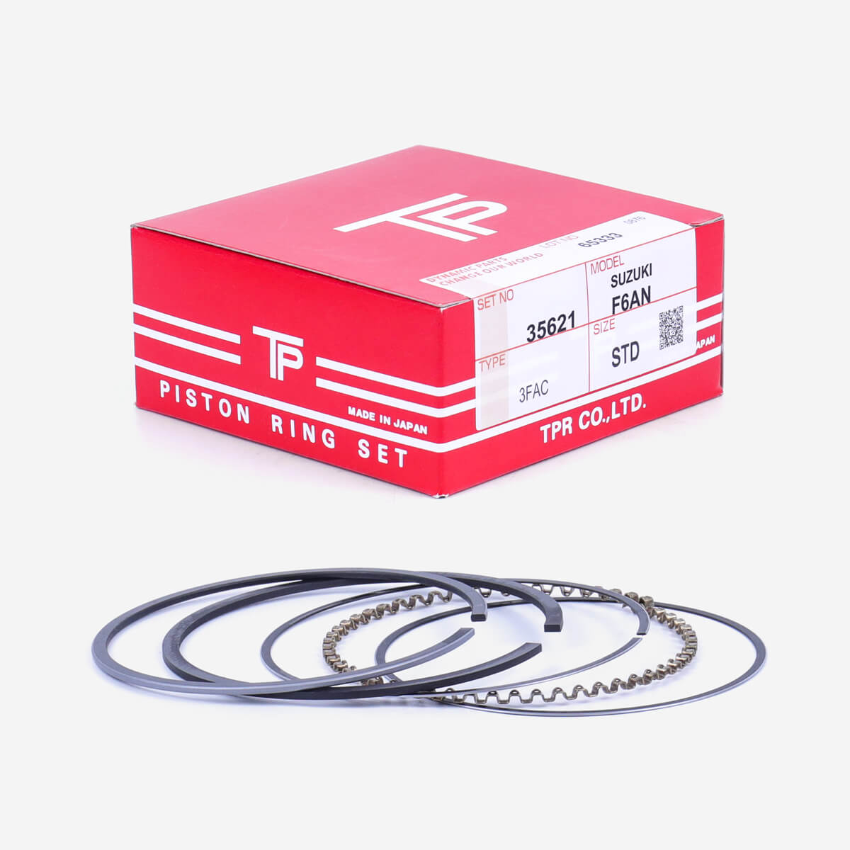 TP F6AN Engine Piston Rings OEM:35621 for SUZUKI
