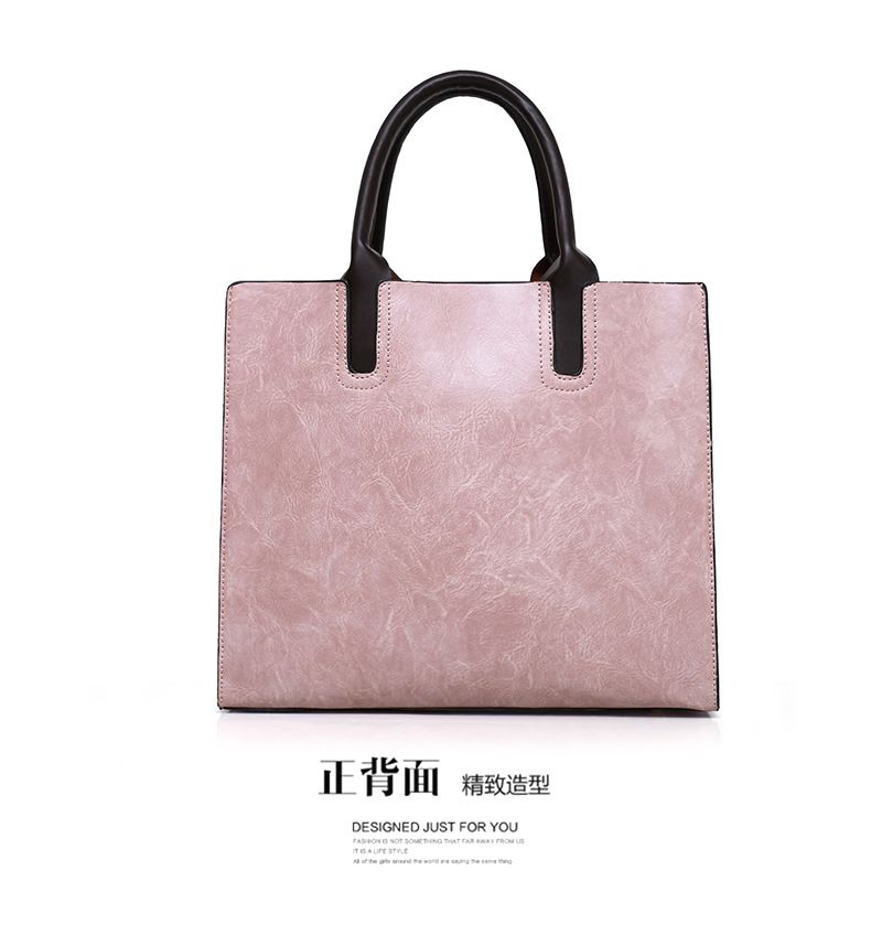 Large capacity women's bag 2024 new model mother bag mother bag Europe and the United States large bag multi-set shoulder bag 8824