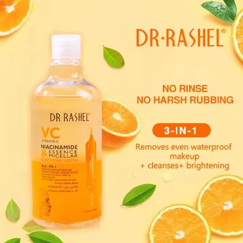 DR.RASHEL VC & NIACINAMIDE ESSENCE MICELLAR Cleansing Water 350ML