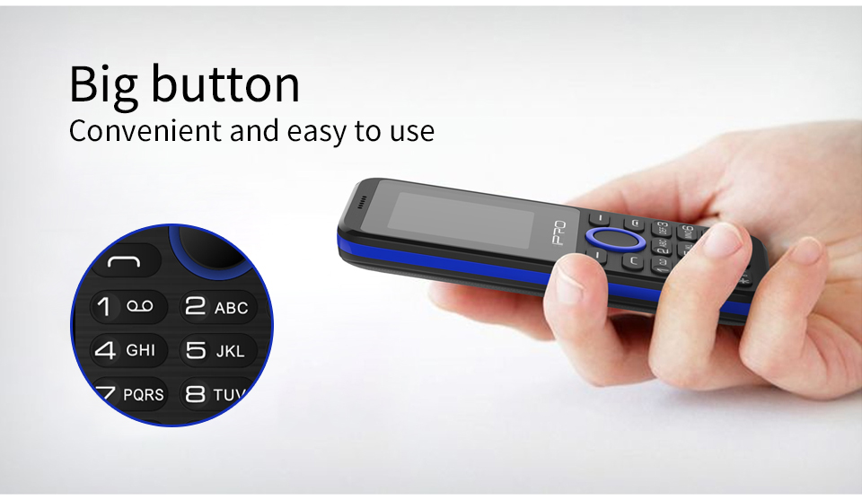 IPRO A6Mini Feature Phone 1.77inch Bar Mobile Phones Cellphone Phone Original Manufacture