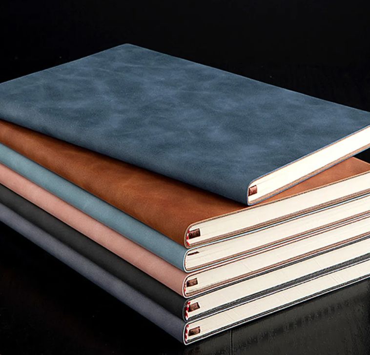 Tospino branded Embossed Leather Design Travel Journal Weekly Daily Planner Leather Hardcover Diary Memo Notebook - 100 pages - Office, commercial, school supplies