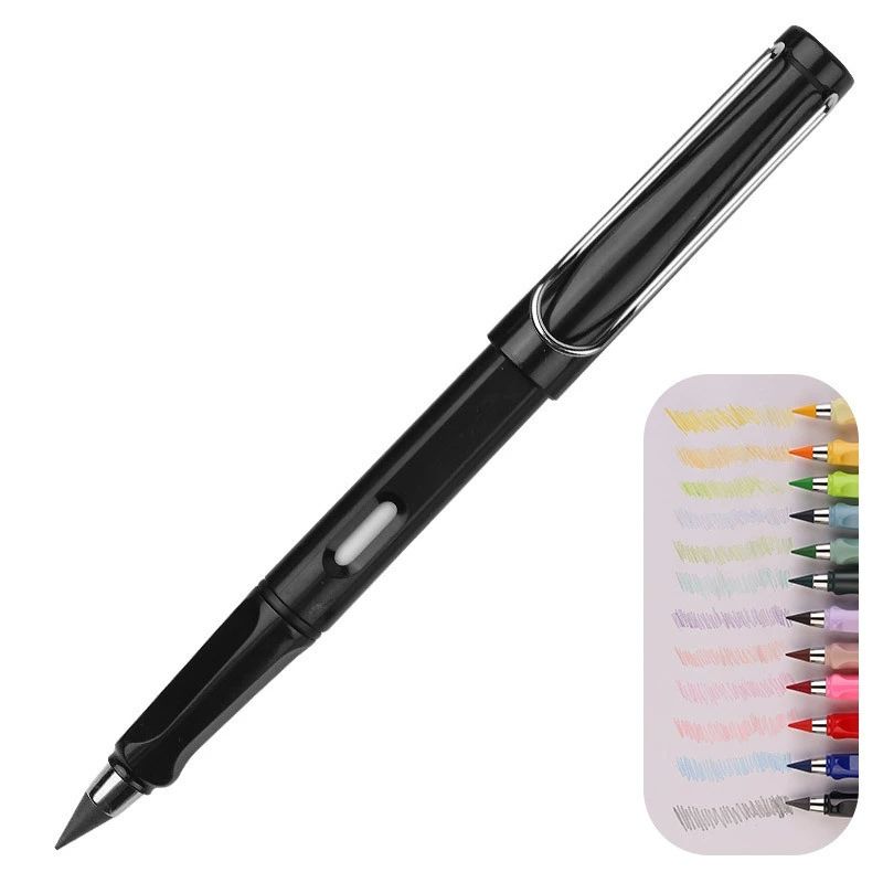 Colored pencil, no ink, no sharpening, eternal upright posture, pencil for drawing and writing, erasable and not easily broken CRRSHOOP free shipping colored pen 