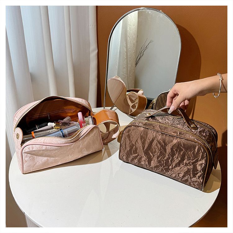 2024 New portable large capacity toiletries large capacity cosmetic storage bag 090-16807