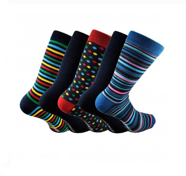 Random color pick new wide range colorful Vibrant World Random Colorful Socks  cotton high-quality sports socks sweat absorbent towel bottom running socks(RANDOM  PICKS}

