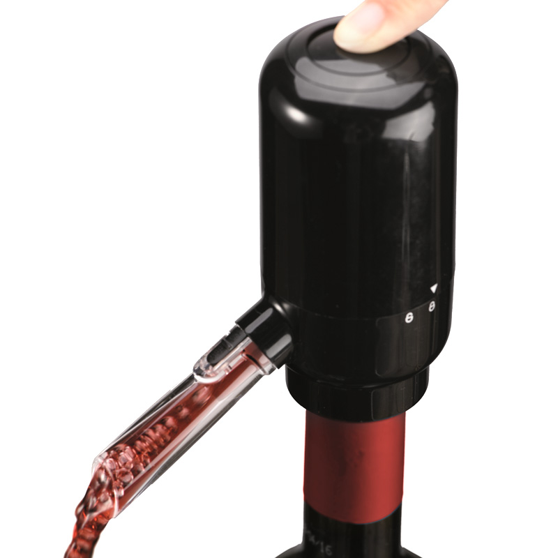 Fast Auto Pourer Bar Tools Electric Red Wine Aerator Portable One-Touch Wine Dispenser Pump