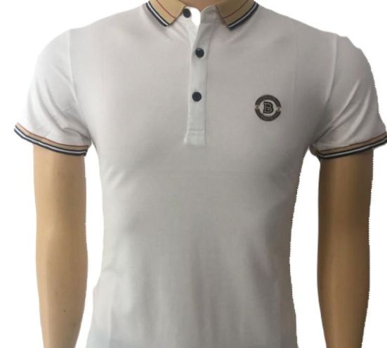 Men's Lapel Neck Embroidery T Shirts Top Quality  Short Sleeved Summer Men Clothing Luxury Designer Brand T Shirt