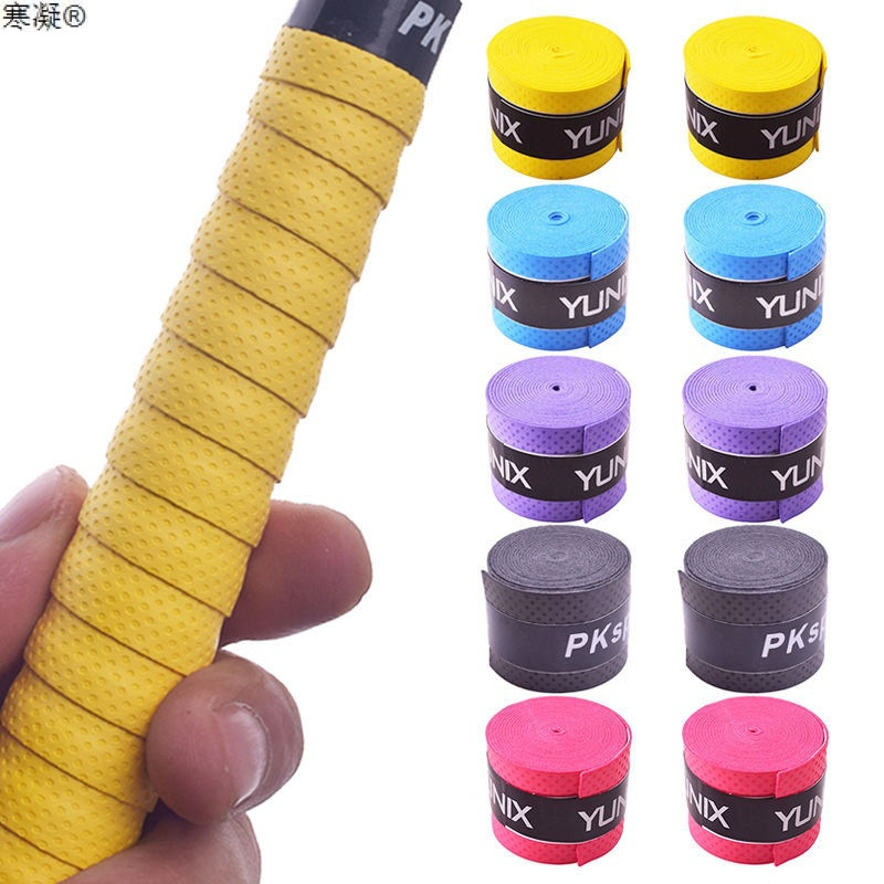 2Pcs Anti-slip Sport Fishing Rods Over Grip Sweat band Griffband Tennis Overgrips Tape Badminton Racket Grips Sweat Band