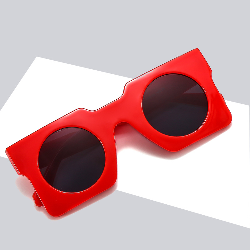 3640 Square Sunglasses Women Big Frame Glasses Fashion Outdoor Travel Oversized Ladies Sun Glasses UV400