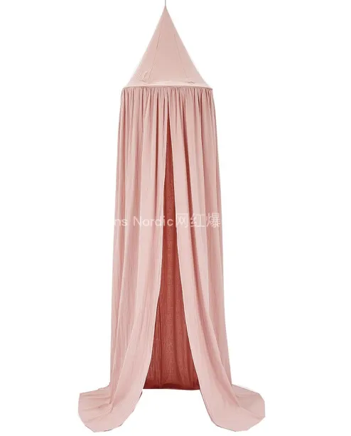 Baby Bedding Round Dome Bed Canopy Kids Play Tent Hanging Mosquito Net  Curtain for Baby Kids Reading Playing Sleeping Room Decoration