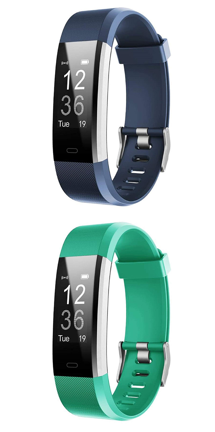 Fitness Tracker Smart Band, Waterproof Activity Tracker Watch with Heart Rate, Smart Bracelet with Step Counter
