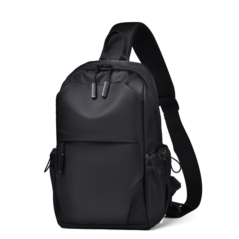 8659 Waterproof Oxford Cross-body Single Shoulder Chest Pack Backpack Men Messenger Sling Bag for Travel Hiking