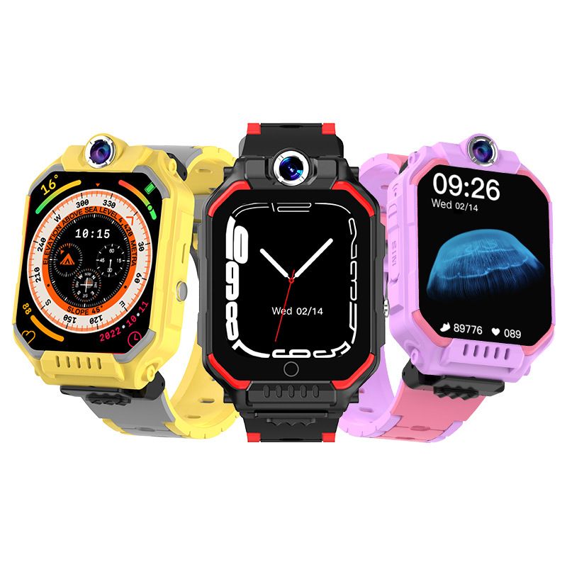 Kids Smartwatch GPS Tracker + Video / Voice Chat | SOS Button | 