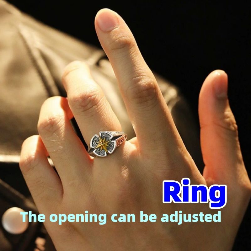Polar Star Thai Silver Ring CRRSHOP free shipping 