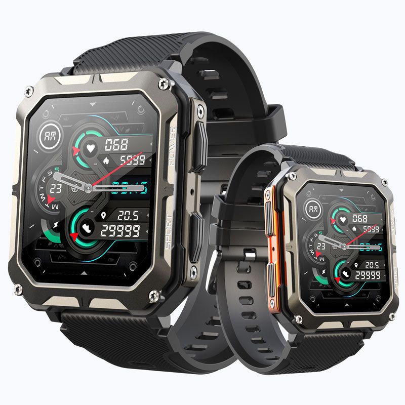 1.83 Inch Smart Bracelet, Three-proof Outdoor Sports Watch with Bluetooth Call, Pedometer, Fitness Tracker for Outdoor Activities, Suitable for Men & Women