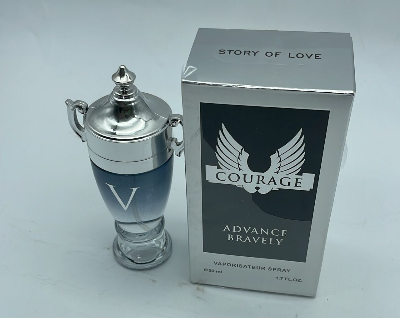 COURAGE ADVANCE BRAVELY VAPORISATUR SPRAY STORY OF LOVE 