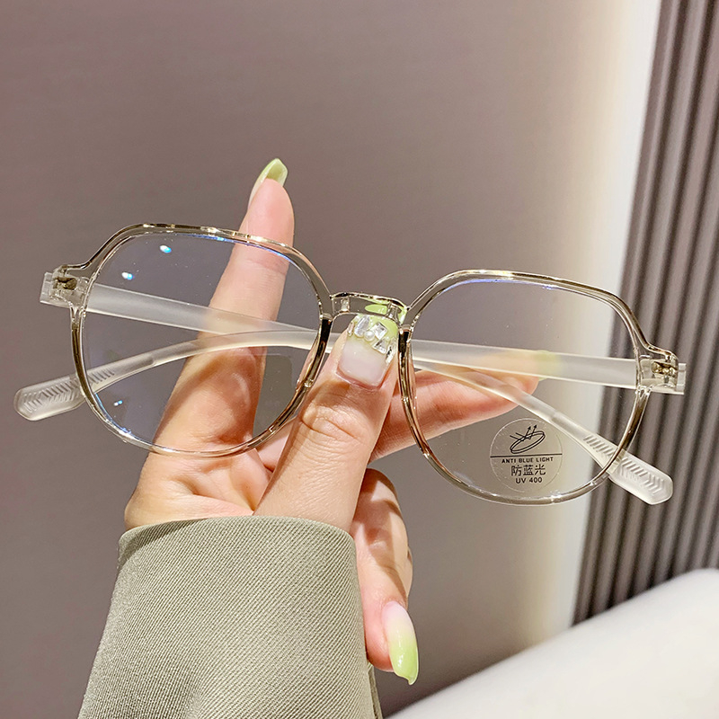 1022K Glasses New Fashionable Square Anti Blue Light Glasses Eye-wear Computer Eyeglasses Vintage Clear Lens Optical Frames