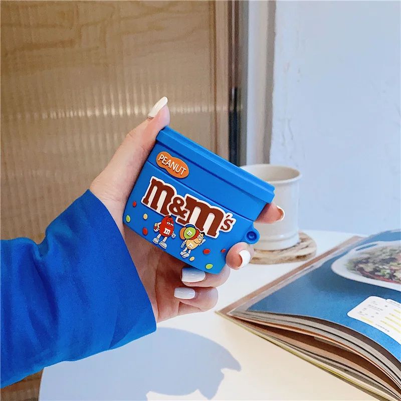 Bubble Gum Cookies for AirPods Pro 2 Case Chocolate Earphone Cover Soft Silicone for Airpods 4 3 2 Case for AirPods 2 Box CoverH