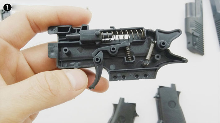 New Assembly Toy Gun Building Blocks Pistol Rifle DIY 3D Miniature Model Plastic Gift for Boy Kids