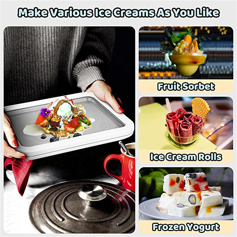 Ice cream discount cold plate maker