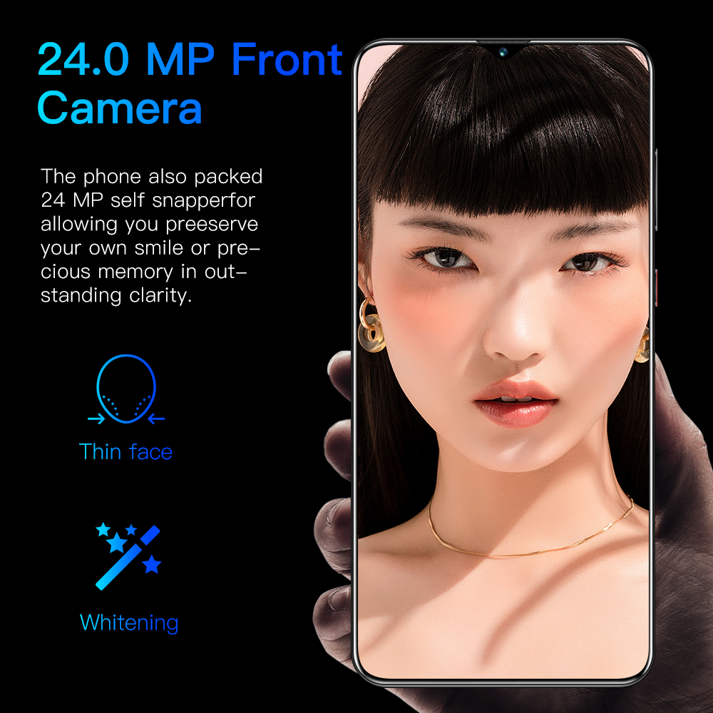 S30 Smartphone 7.0Inch Full screen 12GB RAM+512GB ROM Dual Sim Dual Standby Face Recognition Mobile Phone