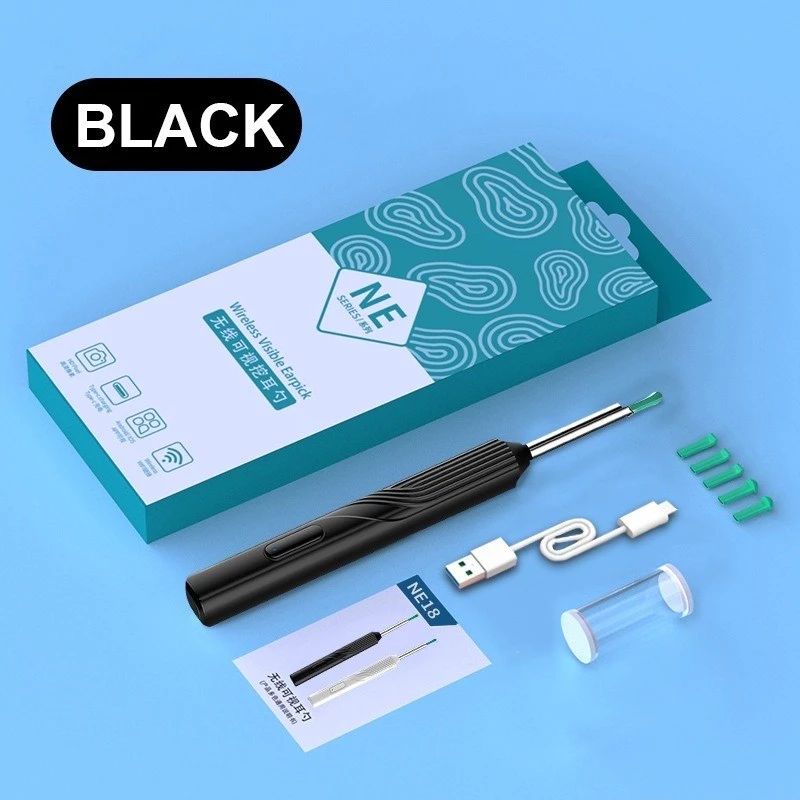 Smart Visual Earpick With Camera For Baby Adult Otoscope Endoscope Camera for Android IOS Earwax Removal