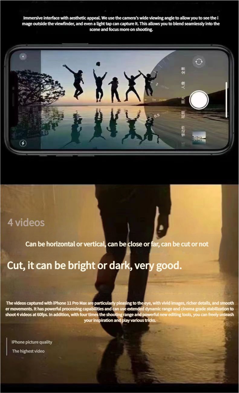 Apple iPhone 11 Pro 64GB|256GB|512GB - Refurbished and fully unlocked Limited-time special offer[Lowest Price Online]