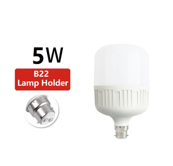 100pcs 5W Bulb Led E27 Plastic Bulb Bight High Power Three protection Energy-Saving Led Bulbs