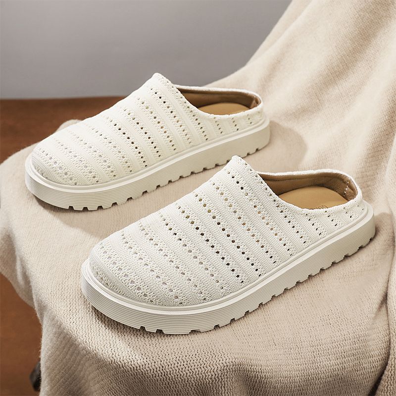 Youth Men Breathable Mesh Shoes Man Fashion Casual Flats Loafers Male Leisure Daily Slip On Footwears For Black