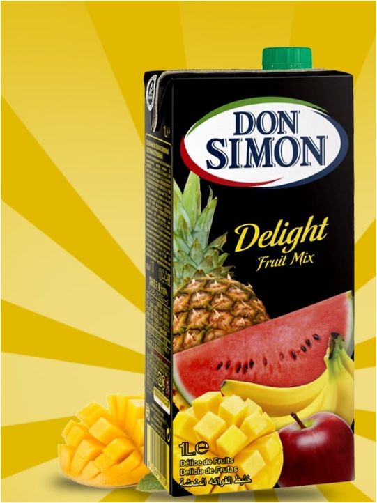 Don Simon Mix Fruit Juice Pouch Delight Friut  Mix fruit juice 
