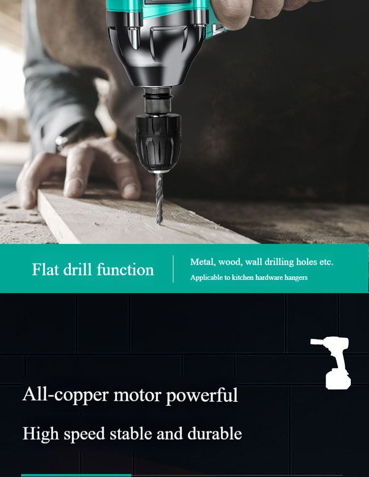 Electric wrench large torque multi-function brushless rechargeable impact lithium battery rack worker air cannon universal Dayi model
